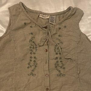 Faded Glory loose ivy tank top, size XL